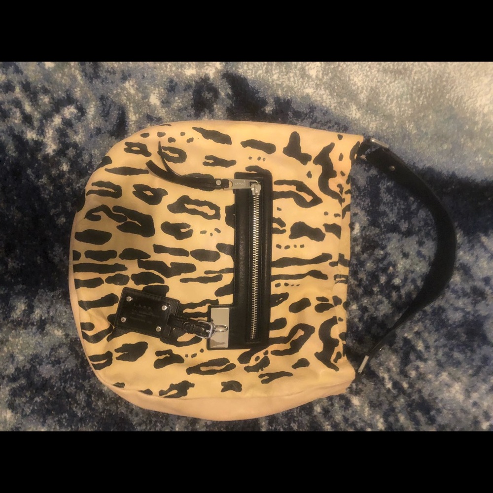 L.A.M.B Leopard shoulder bag